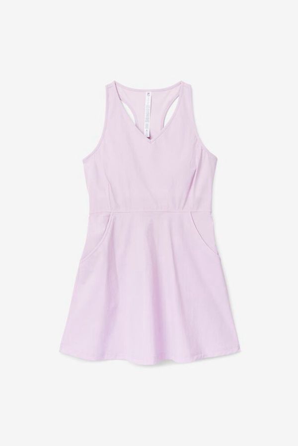 Fila Tie Breaker Tennis Women's Dresses - Lavender,NZ 724-51246